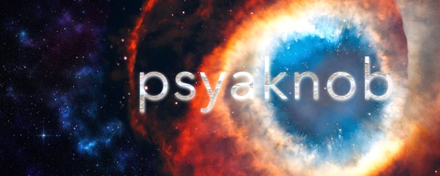 Psychedelic synthesizer logo